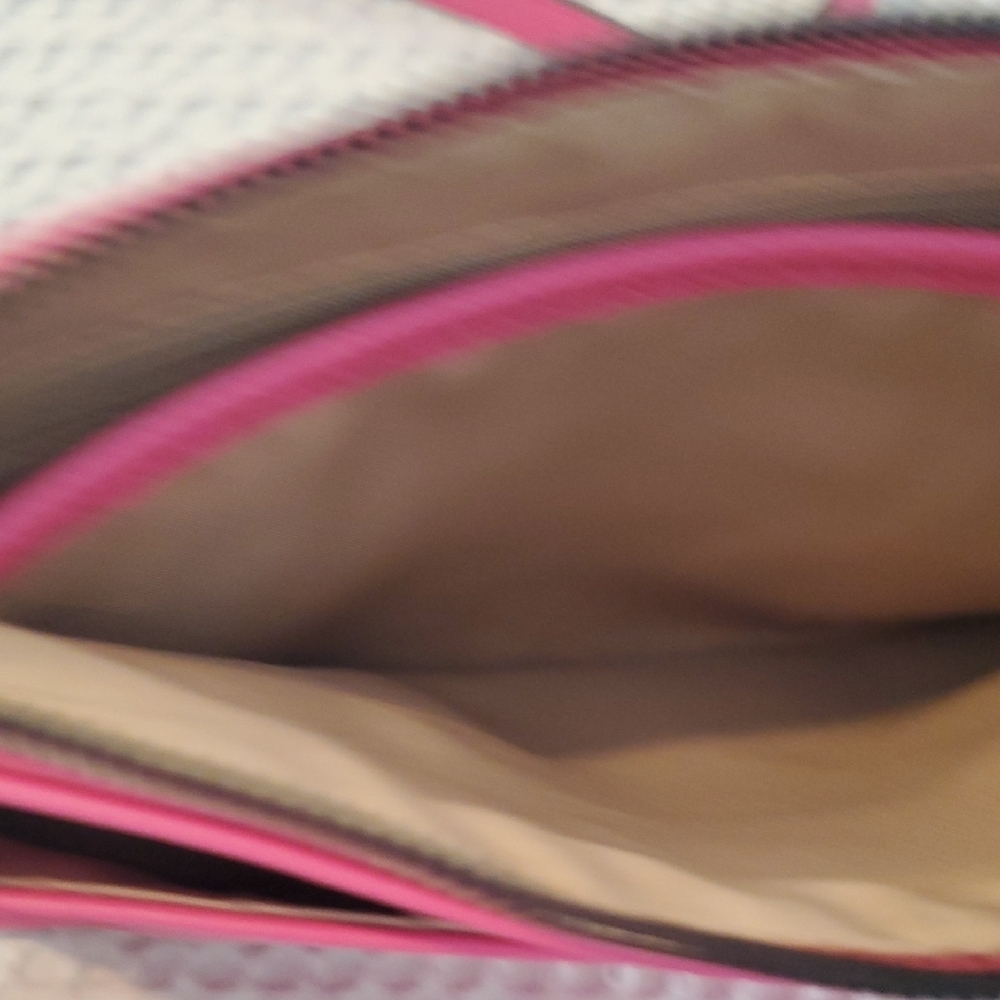 Nanette Lepore Pink Crossbody Bag with Detachable Strap (30) - Picture 7 of 12